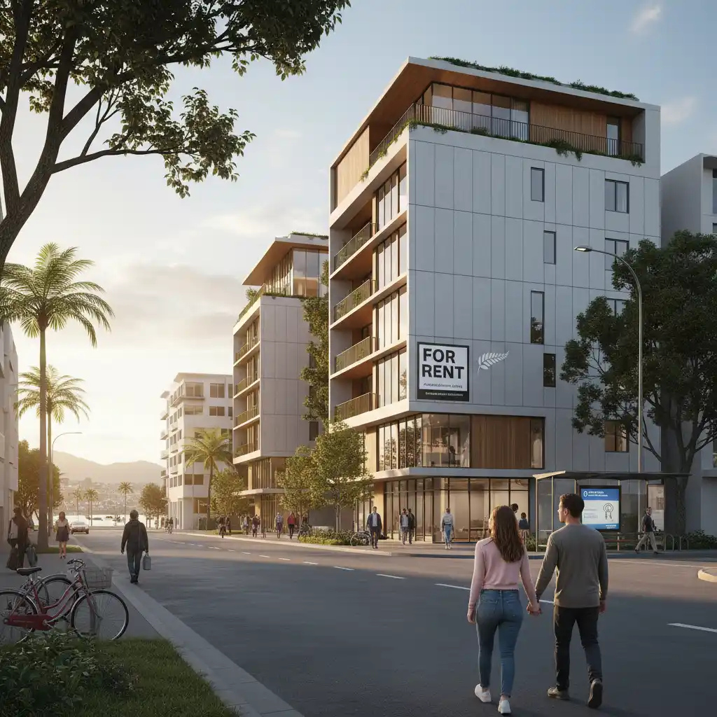 Affordable housing options in a New Zealand city