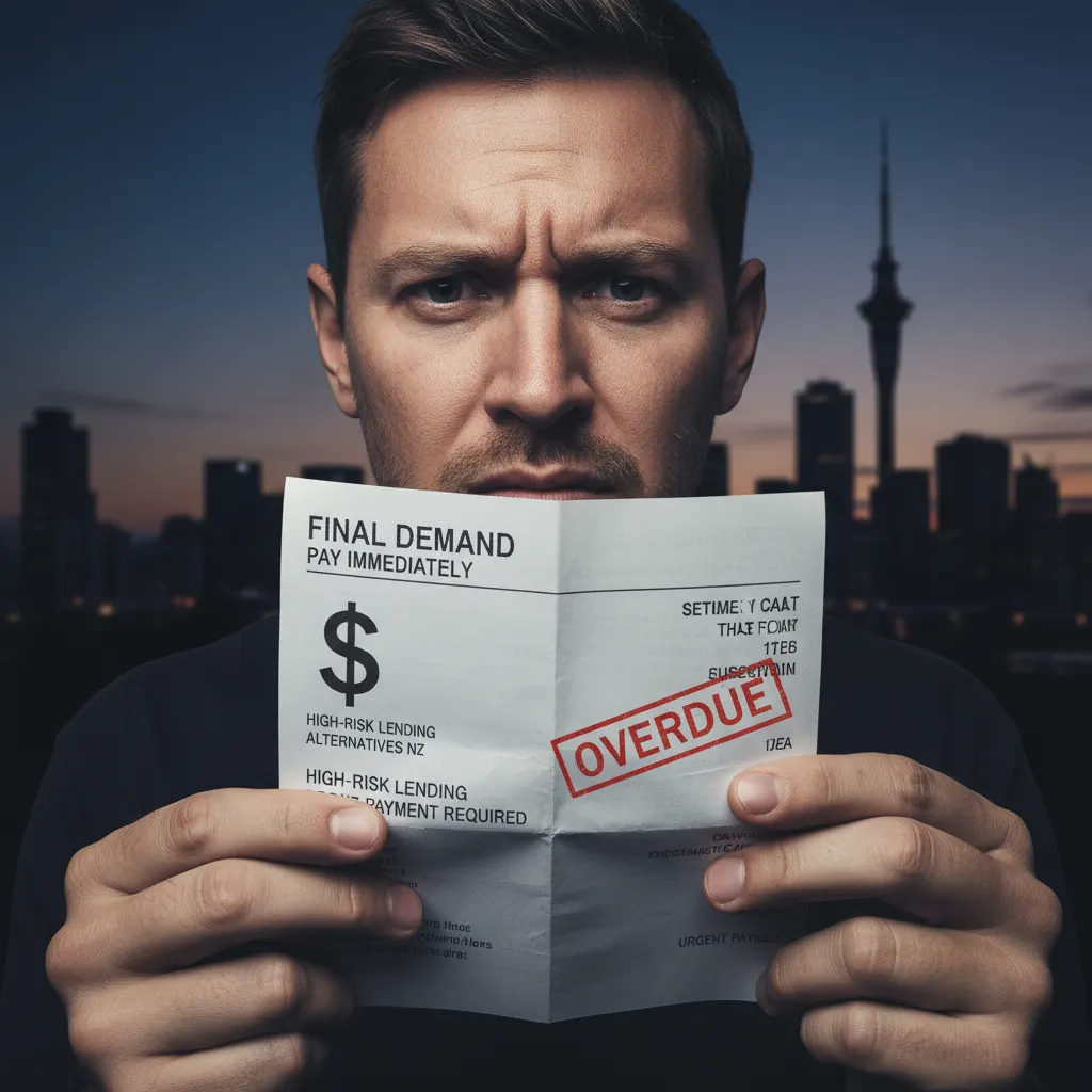 Person stressed about urgent cash loans NZ