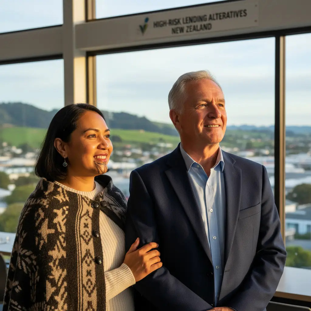 Smiling individuals who found financial help through non profit organisations in NZ