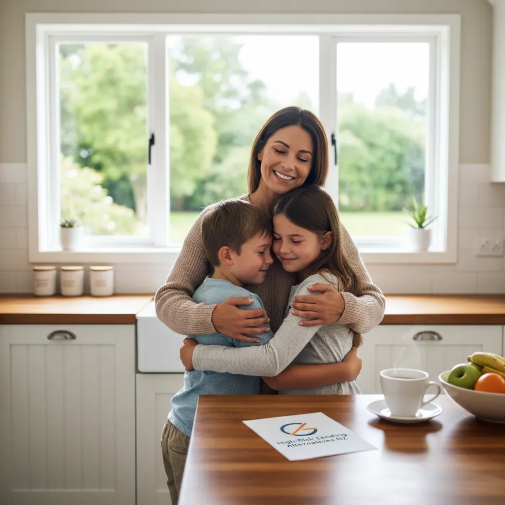 Mother and children relieved after receiving financial grants NZ hardship