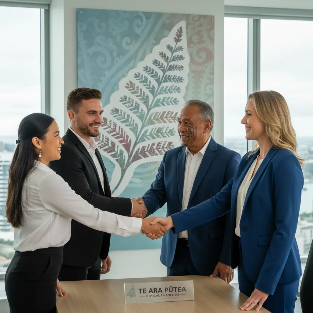 Ethical financial advisor helping diverse clients in New Zealand