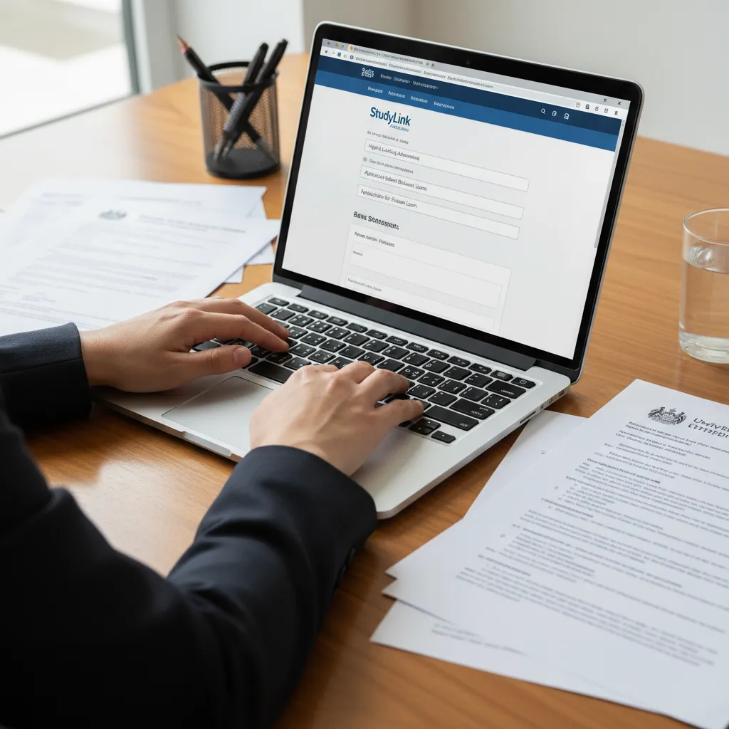 Applying for StudyLink loans online step-by-step