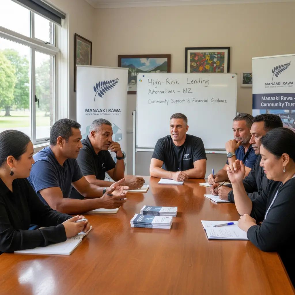 Community support for financial hardship in New Zealand: Alternatives to high-risk lending