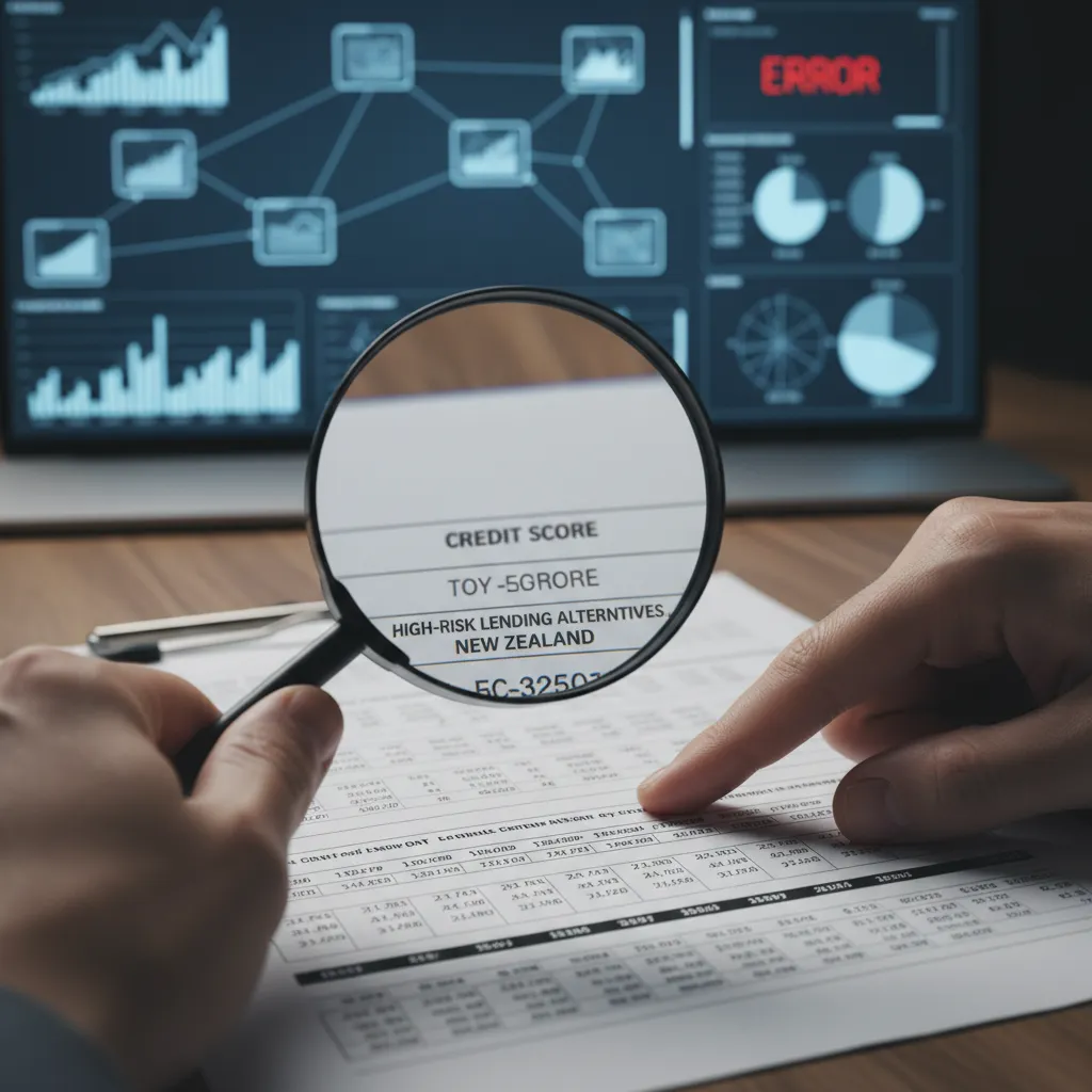 Monitoring credit report for errors NZ