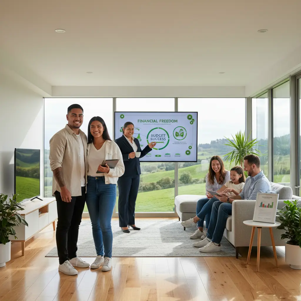 Diverse New Zealanders feeling financially secure and happy after budgeting