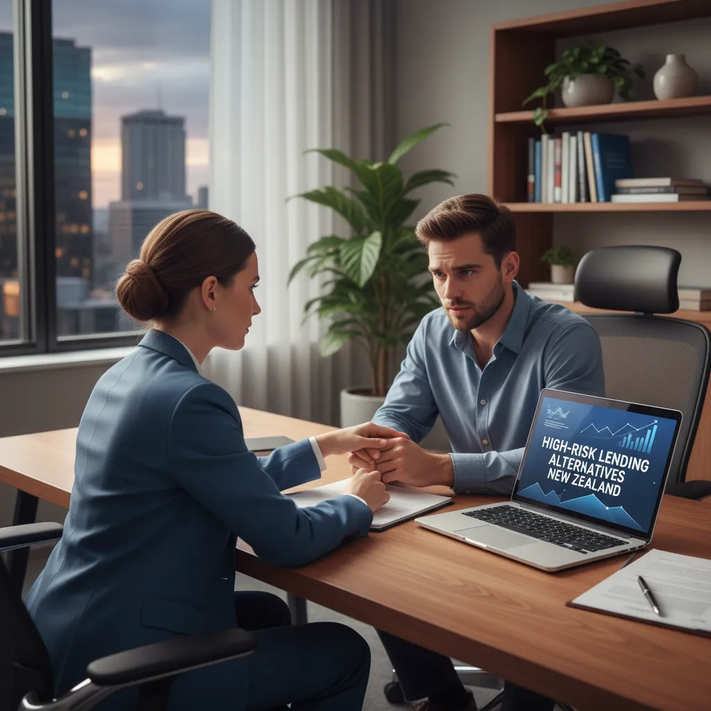 Financial advisor helping a client with debt management in NZ