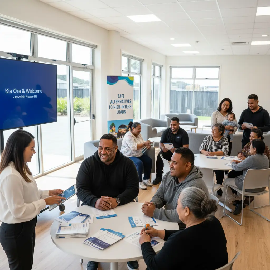 Community financial support and safe lending options in New Zealand