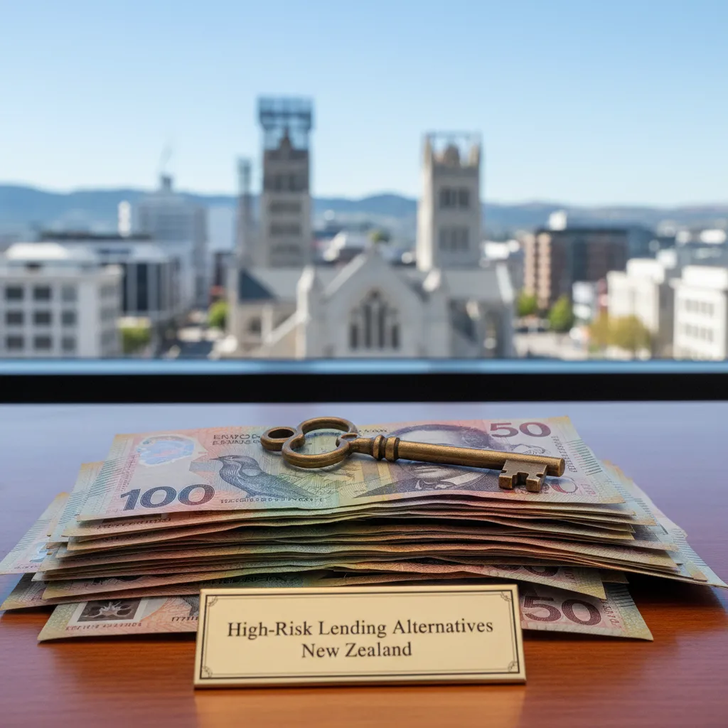 New Zealand currency with a key representing access to private funds