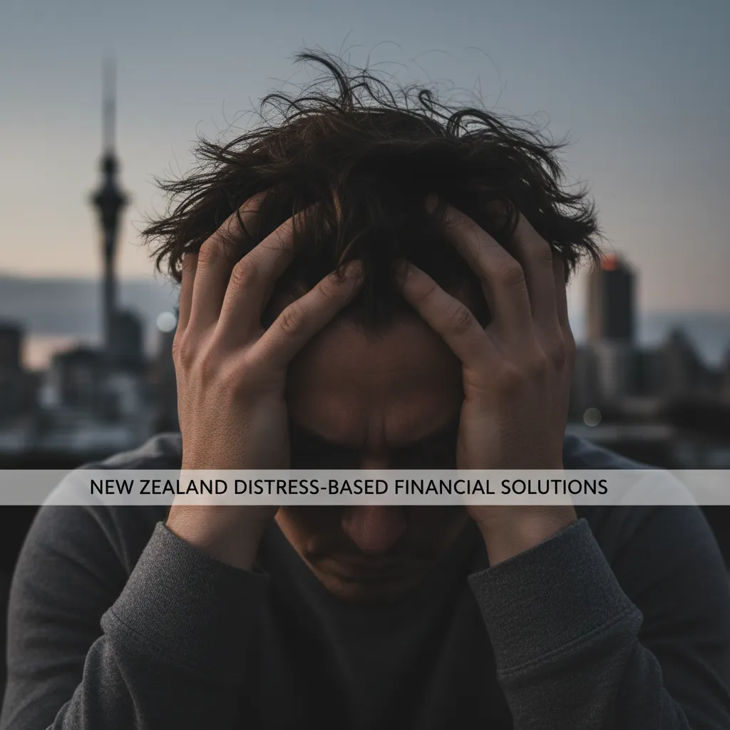 Person stressed about urgent cash NZ needs