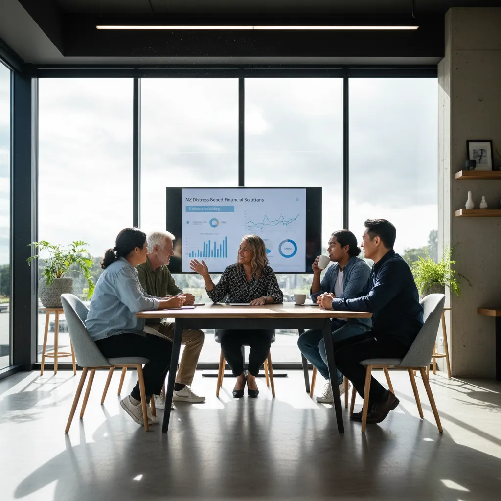 People discussing their rights with debt collectors NZ