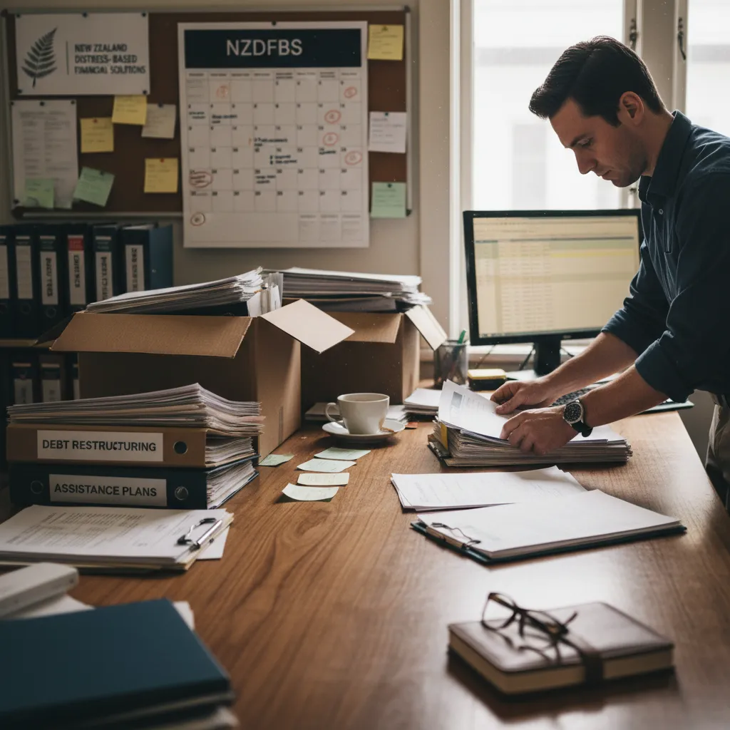 Organising documents for debt collectors NZ complaints