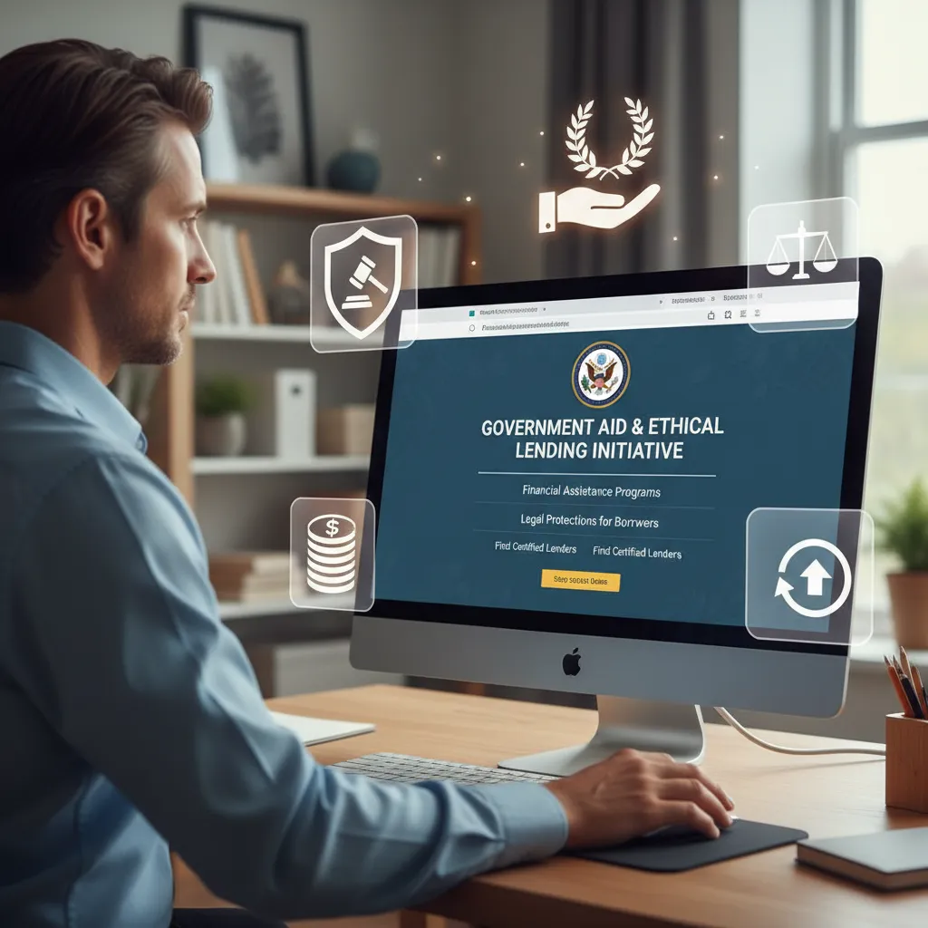 Accessing government aid and legal protection for debt relief