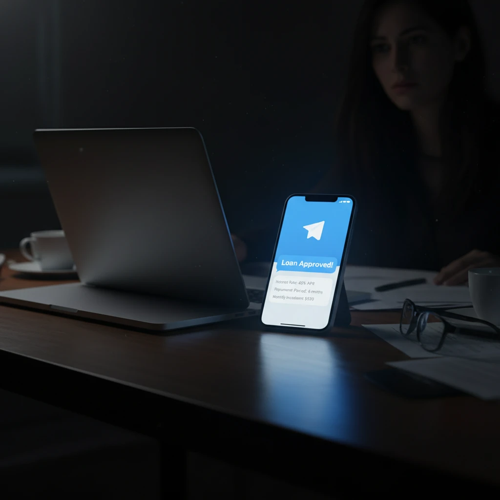 Encrypted messaging app Telegram used for unregulated lending