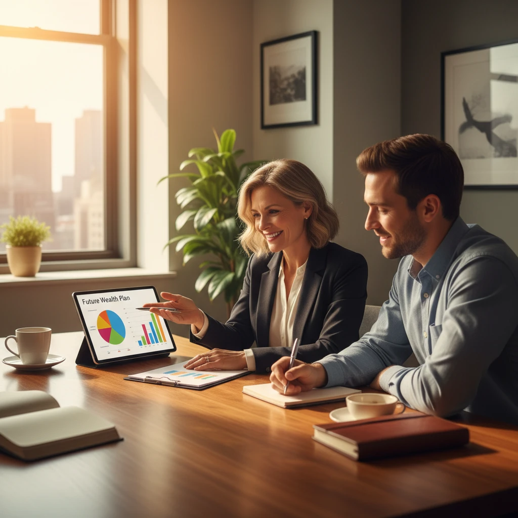 Financial mentor discussing alternatives to urgent loans for bad credit