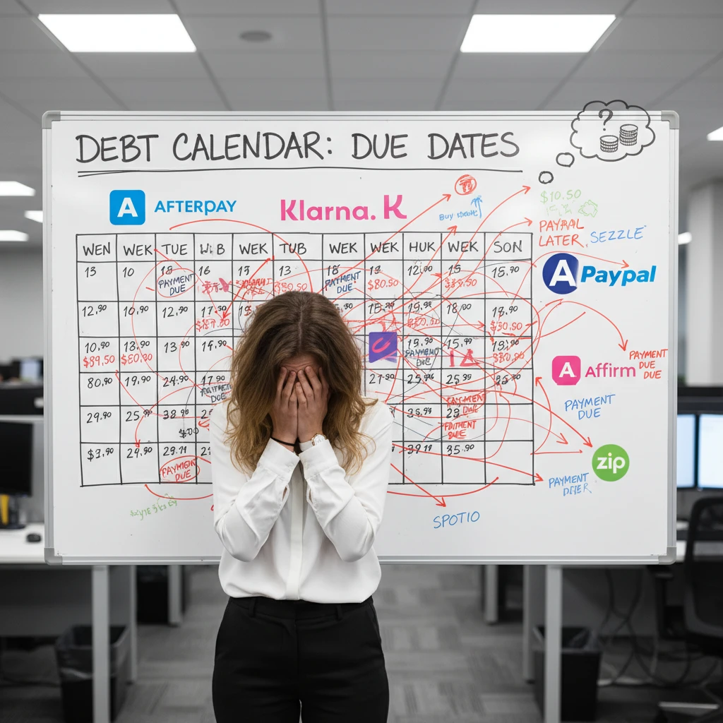 Managing multiple buy now pay later accounts and repayment schedules